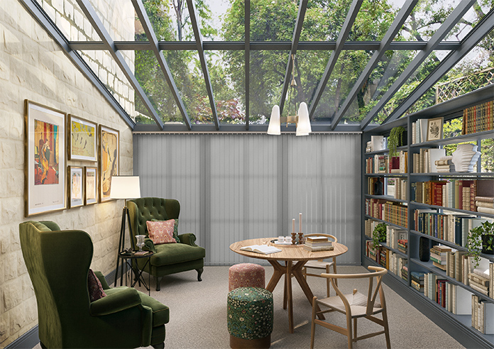 Amalfi, Stormcloud Grey - Vertical Blind - Image 9